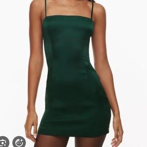 Sunday Best Emerald Mini Dress